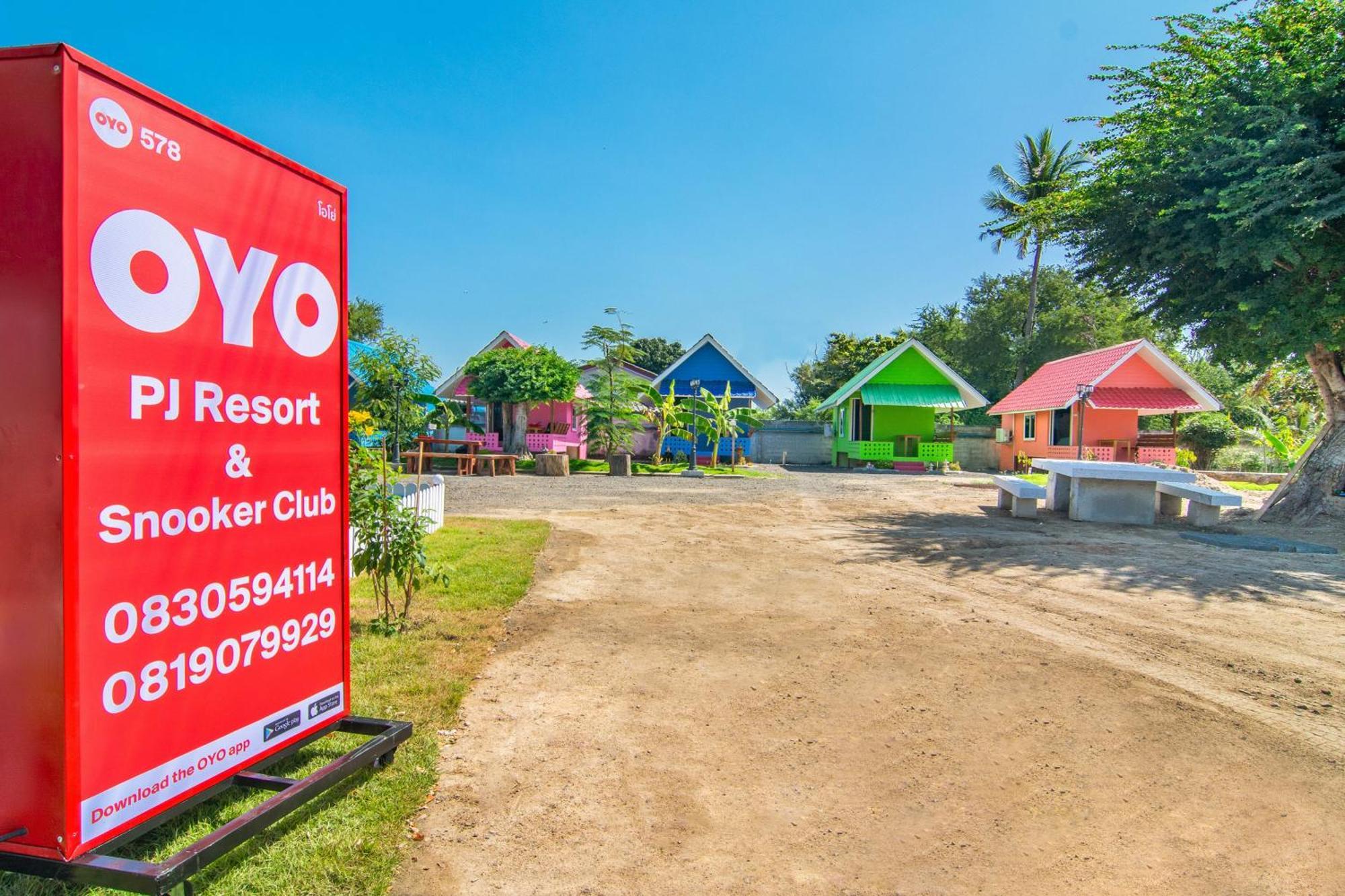 Oyo 578 Pj Resort And Snooker Club Pracsuap Khirikhan Kültér fotó
